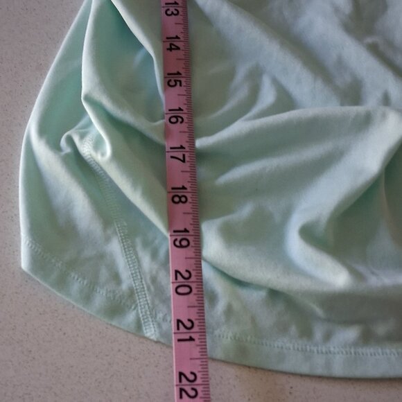 NIKE Dri-Fit Light Teal Blue Racer Back Athletic Top Women's Size XS - Picture 10 of 15